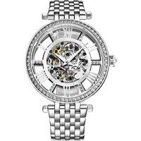 Delphi 3944 Automatic Skeleton Wrist Watch 38mm Case Stainless steel link bracelet