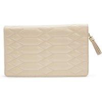 WOLF Women's Caroline Large Jewelry Portfolio in Ivory