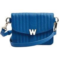 WOLF Women's Mimi Mini Bag with Wristlet & lanyard in Mid Blue