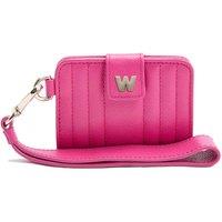 WOLF Women's Mimi Credit Card Holder with Wristlet in Pink