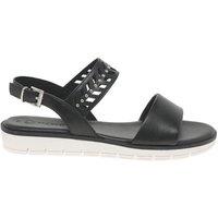 Marco Tozzi Women's 'Myrtle II' Sandals in Black | Size: 5