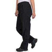 Island Green Women's Waterproof Taped Seams Golf Trousers in Black | Size: 20