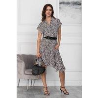 Jolie Moi Women's Mabley Hanky Hem Tunic in Light Pink | Size: 8