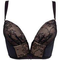 VIP Retrolution Staylo Plunge Bra - Black