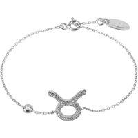 Latelita Women's Zodiac Horoscope Star Sign Bracelet Taurus in Silver