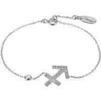 Latelita Women's Zodiac Horoscope Star Sign Bracelet Sagittarius in Silver