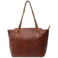 PRIMEHIDE Women's 'Tuscan' Shopper Handbag in Tan