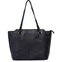 PRIMEHIDE Women's 'Tuscan' Shopper Handbag in Navy