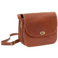 PRIMEHIDE Women's 'Tuscan' Large Triple Compartment Handbag in Tan