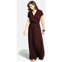 Hot Squash Women's Maxi Dress in Chocolate | Size: 8