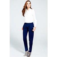 Hot Squash Women's Slouch n Glam Trousers in Navy | Size: 8