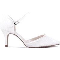 Lace 'Devotion' Mid Heel Stiletto Pointed Shoes