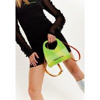 Heart Cut Out Bag In Green