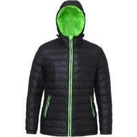 Hooded Water & Wind Resistant Padded Jacket