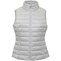 2786 Women's Terrain Sleeveless Padded Gilet in Silver | Size: XS