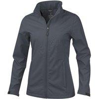 Elevate Women's Maxson Softshell Jacket in Grey | Size: XL