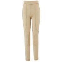 Dublin Women's Performance Flex Knee Patch Riding Tights in Beige | Size: 32