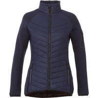 Elevate Women's Banff Hybrid Insulated Jacket in Navy | Size: Large
