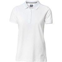 Nimbus Women's Yale Short Sleeve Polo Shirt in White | Size: Large