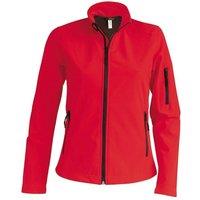 Kariban Women's Soft Shell Jacket in Red | Size: XL