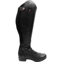 Moretta Women's Albina Leather Long Riding Boots in Black | Size: 5
