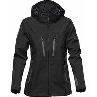 Stormtech Women's Patrol Hooded Soft Shell Jacket in Black | Size: XL