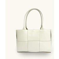 The Tori Stone Leather Tote