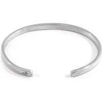 ANCHOR & CREW Women's Reynolds Element Midi Geometric Silver Bangle | Size: 19 cm
