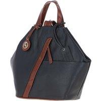 'Lydia' Convertible Real Leather Tote Backpack