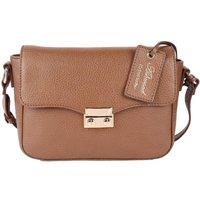 Ashwood Leather Women's 'Elegance' Leather Cross Body Bag in Tan