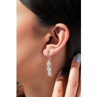 Otis Jaxon London Women's Sterling Silver Seahorse Earrings