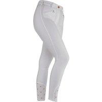 Aubrion Women's Thompson Breeches in White | Size: 28R