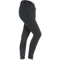 Aubrion Women's Thompson Breeches in Black | Size: 34R