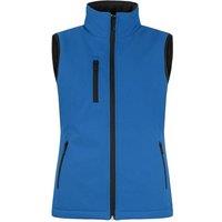 Clique Women's Softshell Panels Gilet in Blue | Size: Small