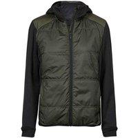 TEE JAYS Women's Stretch Hooded Jacket in Dark Green | Size: 2XL