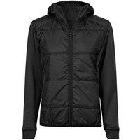 TEE JAYS Women's Stretch Hooded Jacket in Black | Size: Large