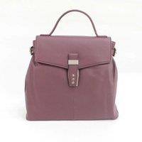 Katrina Leather Buckle Detail Handbag