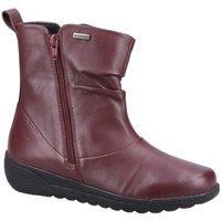 Fleet & Foster Women's Brecknock Boots in Burgundy | Size: 5