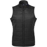 Premier Women's Recyclight Padded Gilet in Black | Size: XS