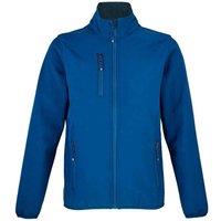 SOL'S Women's Falcon Softshell Soft Shell Jacket in Blue | Size: 2XL