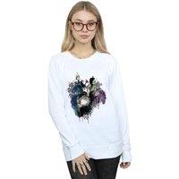 Disney Women's Villains Sweatshirt in White | Size: Large