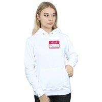 Friends Women's Regina Phalange Name Tag Hoodie in White | Size: Small
