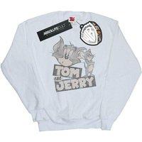 Tom & Jerry Women's Wink Sweatshirt in White | Size: Medium