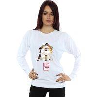 Big Hero 6 Women's Baymax Hug Sweatshirt in White | Size: Large
