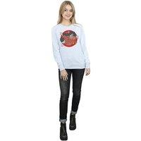 Tom & Jerry Women's Classic Catch Sweatshirt in Grey | Size: Medium