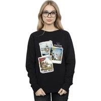 Frozen Women's Olaf Polaroid Sweatshirt in Black | Size: Small
