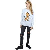 Tom & Jerry Women's Angry Mouse Sweatshirt in Grey | Size: 2XL