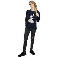 101 Dalmatians Women's Chair Sweatshirt in Black | Size: Small