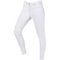Dublin Women's Shelby Full Seat Breeches in White | Size: 14R