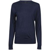 TEE JAYS Women's Crew Neck Sweatshirt in Navy | Size: 2XL